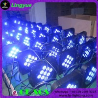 9PCS Mini Single LED Lights Battery Powered LED PAR Can