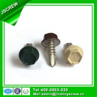 10# Painted Hot DIP Galvanized Hex Head Self Drilling Screw