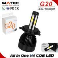 Super Bright G20 8000lm Car H4 LED Headlight Bulbs