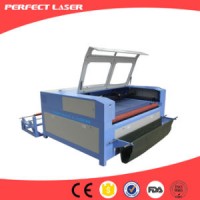 1600 X 1000 mm Fabric Cloth CO2 Laser Cutting Engraving Machine with Auto Feeder