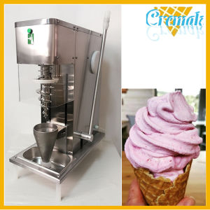 Auto Swirl Fruits Ice Cream Machine Auto Swirl Frozen Yogurt Ice Cream Mixer  Real Fruit Swirl Ice Cream Blender