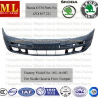 Flexible Auto Front Bumper for Skoda Octavia From 2004-2ND Generation (OEM parts No.: 1ZD 807 221)