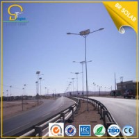 Double 60W LED Solar Street Light Kit for Highway Lighting