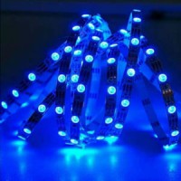 Indoor DC12V Blue Color Flexible Strip SMD LED