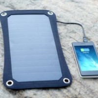 6W Sunpower Foldable Flexible Soft Elastic Portable Solar Mobile Phone Power Panel Cloth Charger