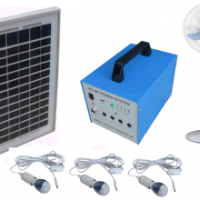 Energy Saving 100% 40W Solar Home Power System with LED Lights Fans and TV Sets