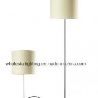 Modern Metal Table Lamp and Floor Lamp with Fabric Shade (WH-564)