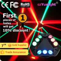 Guangzhou Baiyun District Hot Sale 9PCS 12W RGBW 4in1 CREE Infinite Rotating LED Spider Beam Moving