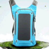 Sunpower Solar Power Backpack Packbag Back Bag Mobile Phone Power Bank Charger