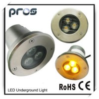 High Power 3*1W LED in-Ground Lights 12V/220V