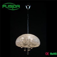 Modern Crystal Beading Chandelier Pendant Light in Zhongshan