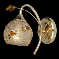 Modern Crystal Wall Lamp in Gold Chrome Color Wall Light