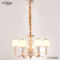 Home Decoration Iron Glass Bronze Chandelier and Pendant Light in Guzhen