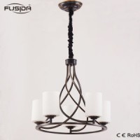 American Antique Iron Chandelier  Contracted Sitting Room Chandelier Lighting