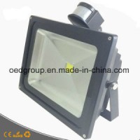 Long Lifespan PIR Sensor LED Floodlight 50W LED Lamp High Quality with Ce RoHS Approval