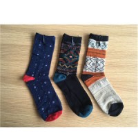 China Custom Cotton Sock Manufacturer Qd008