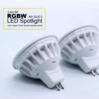 2.4G 4W Lighting Bulb MR16 WiFi Smart LED Spotlight RGBW LED Dimmable Lamps with 2 Years Warranty