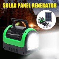 2018 Solar Lamp 5W Solar Power System with 3PCS Solar Lamp Outdoor Solar Light