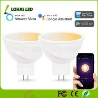 5W MR16 (GU5.3) LED Smart Wi-Fi Bulb Tunable White 2000-6500K Spotlight Contorlled by Free Tuya APP