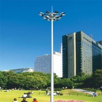 15m20m25m30m35m40m High Pressure Sodium High Mast Pole