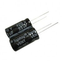 33UF 400V Aluminum Electrolytic Capacitor 2000hrs