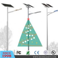 Solar LED Street Light for Christmas Decoration