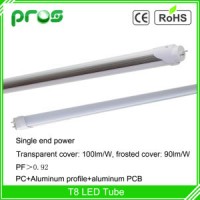 100lm/W T8 LED Tube Light 18W  1.2m LED Fluorescent Tube