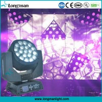 DMX512 19X15W Beam Zoom LED Moving Head Bee Eye Light