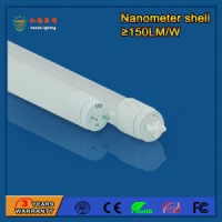 High Brightness 130-160lm/W T8 LED Fluorescent Tube 18W for Families