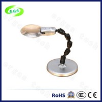 Optical Glass Magnifying Table Desktop LED Illumination Inspection Lamp