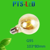 G95 4W 6W 8W 400-900lm Dimmable LED Filament Bulb