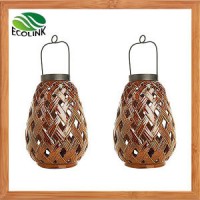 Ceramic Lantern LED Garden Solar Lamp