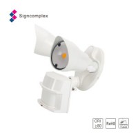 New Products Dustproof Single Security Lamp  LED Security Spotlight with RoHS