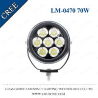 6 Inch Round High Bright CREE Work LED Driving Light 70W