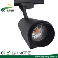 Commercial Lighting Fixture 30W LED No Flicker Anti-Glare COB Zoom Track Light