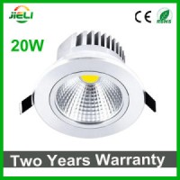 High Power 20W AC85-265V COB LED Ceiling Downlight