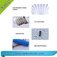 New Product 7W Rechargeable LED Emergency Bulb Light