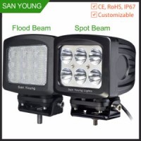 90W CREE LED Car Headlight 12V 24V Auto LED Driving Work Light Spot Beam