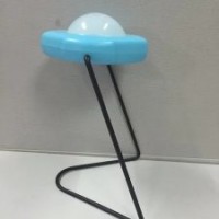 UFO Design Solar Desk Table LED Lamp Light for Student Reading