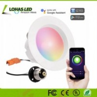 RGB 10W 4 Inch WiFi Smart Lighting LED Down Light