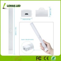 20LEDs Motion Sensor LED Night Light USB Rechargeable LED Closet Light