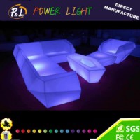 LED Glow Modern Furniture Illuminated LED Furniture for Garden Bar Outdoor Furniture