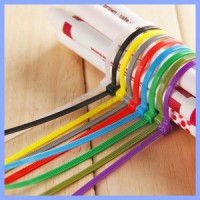 Colorful Nylon Cable Tie Customized Zip Tie Wire Clip Holder Cable Tie Nylon