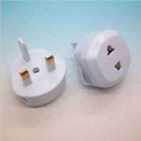 Fused Us/EU to UK AC Power Plug Travel Converter Adapter