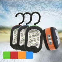 27 LED Rotating Hook Magnet Flashlight Inspection Work Light