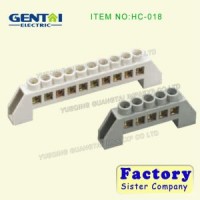 Good Quality PE Material Terminal Block with Brass Screw