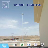 30m Height Auto Lifting Steel Pole Hight Mast Lighting