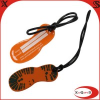 PVC Shoe Shape Luggage Tags