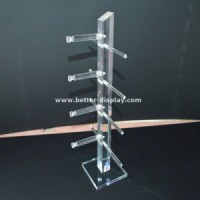 Acrylic Floor Standing Sunglasses Display Rod Btr-E1030