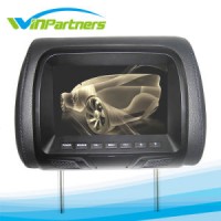 7inch Headrest TFT LCD Digital Monitor with Pillow